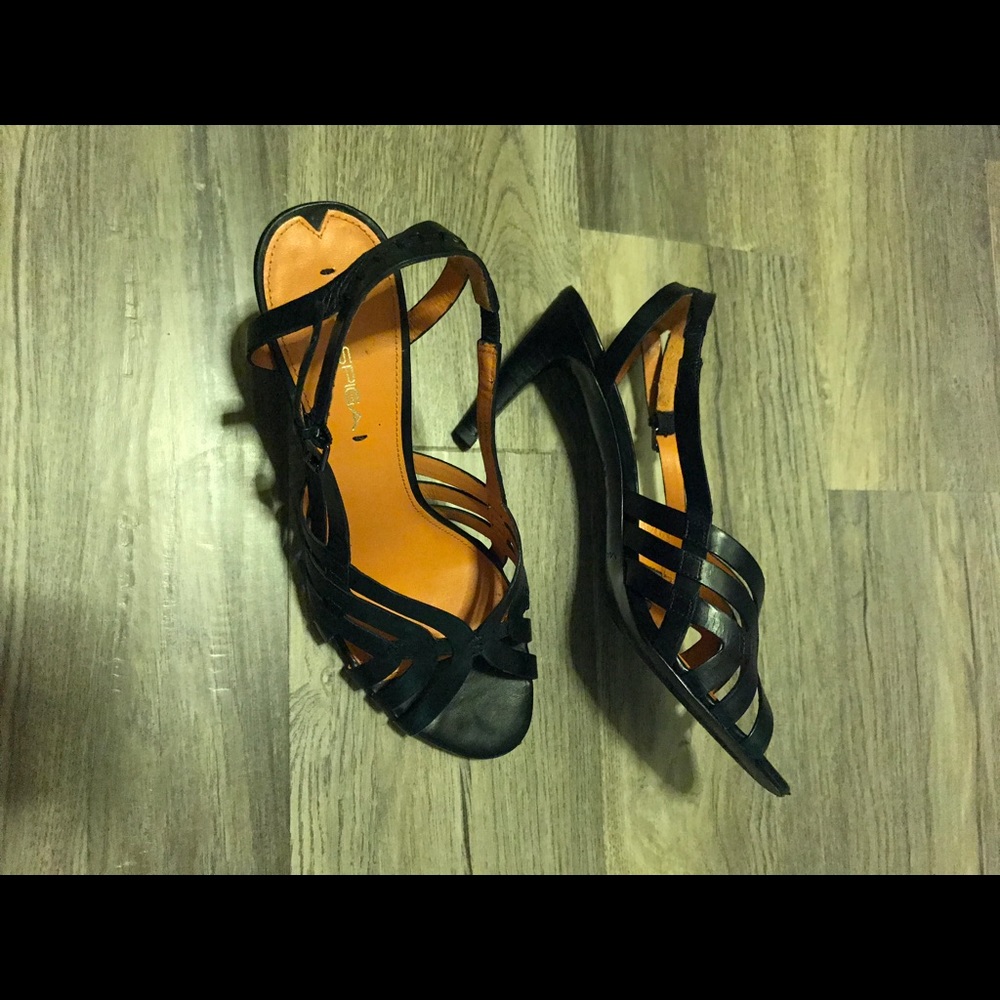 Via Spiga Zara open toe pumps